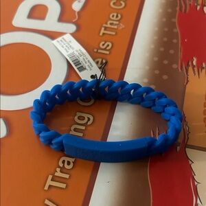 Blue Silicone Bracelet Marc Jacobs
